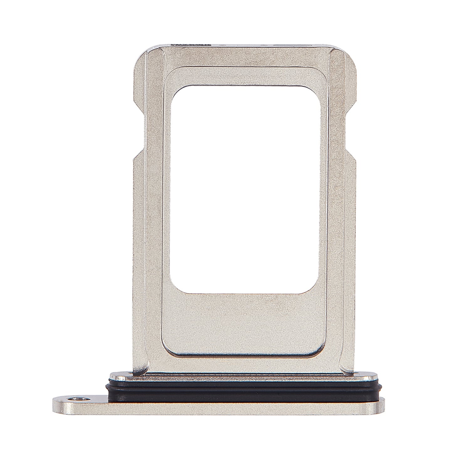 Replacement For iPhone 15 Pro Single Sim Card Tray-White Titanium