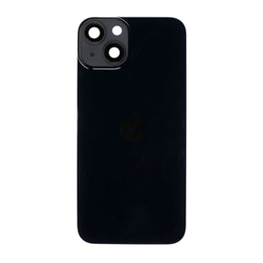 Replacement for iPhone 14 Plus Back Cover Glass with Back Panel Frame - Midnight