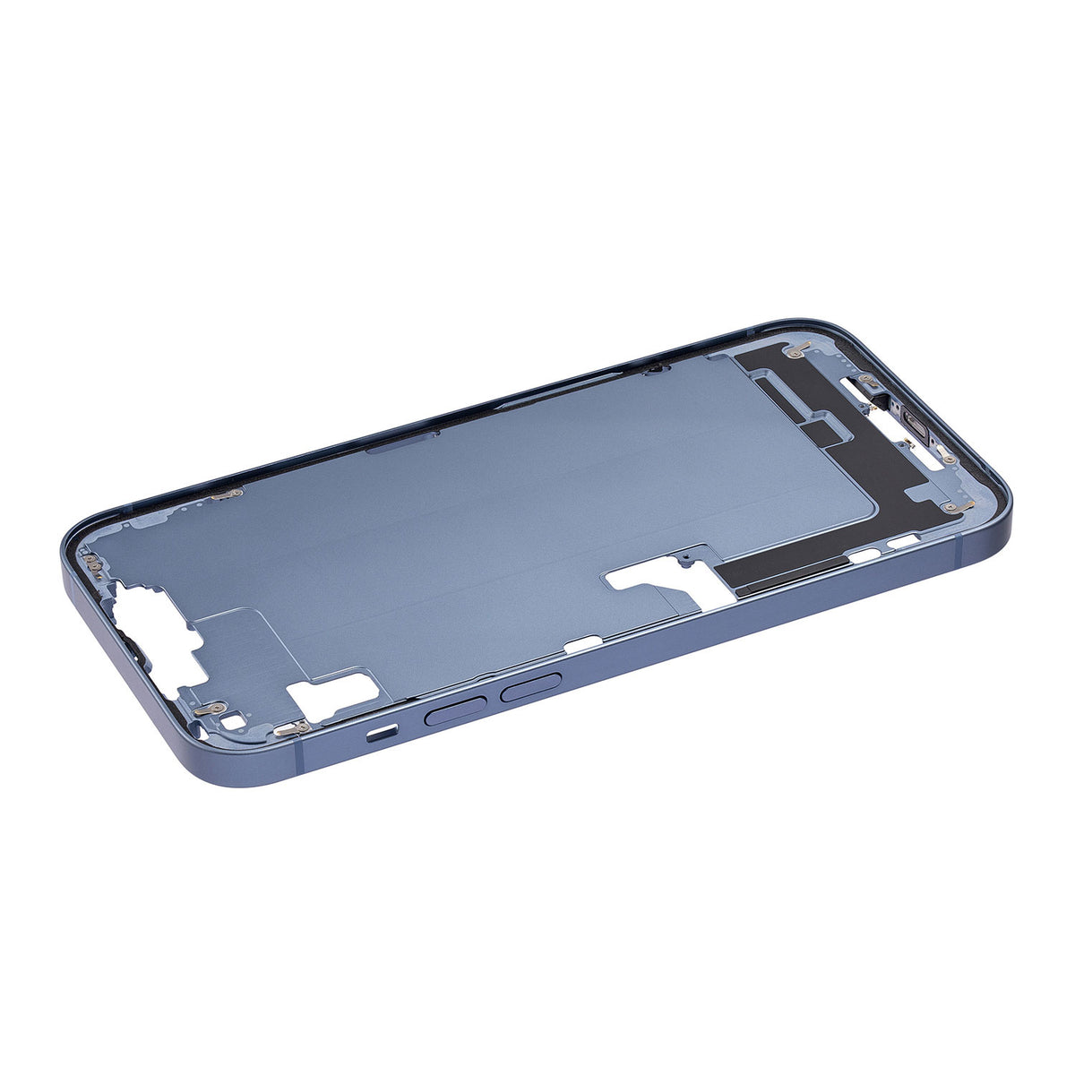 Replacement for iPhone 14 Plus Mid Housing Frame - Blue