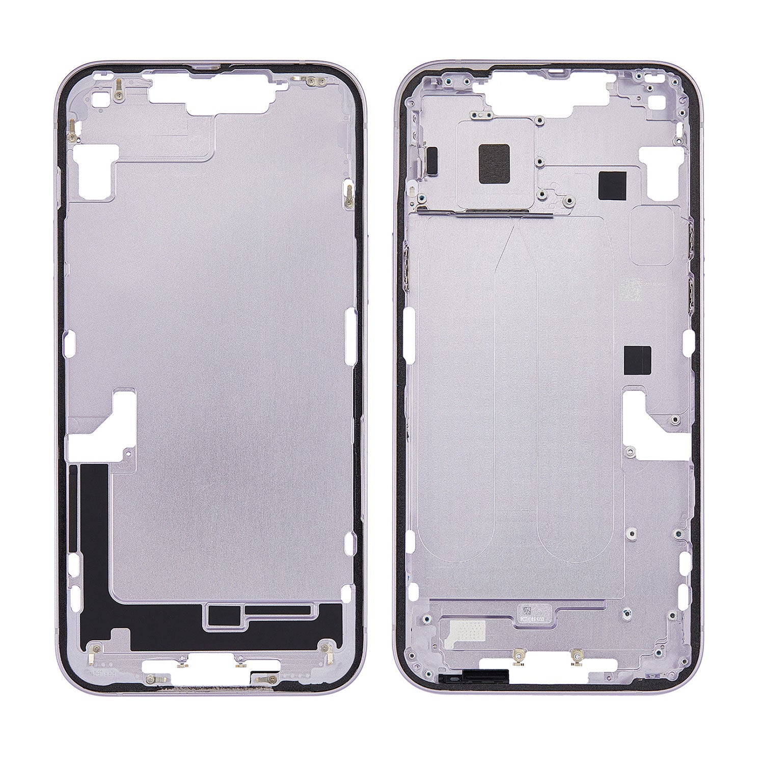 Replacement for iPhone 14 Plus Mid Housing Frame - Purple