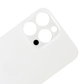 Replacement for iPhone 14 Pro Max Back Cover Glass - Silver