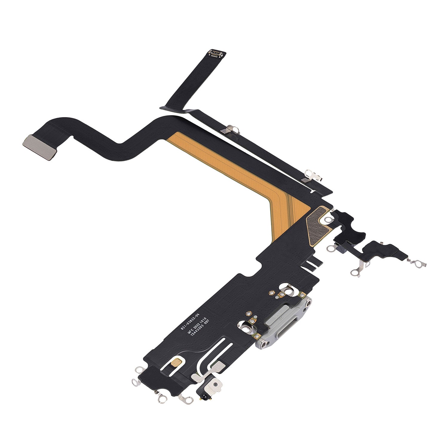 Replacement for iPhone 14 Pro Max USB Charging Flex Cable - Silver