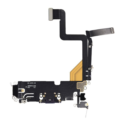 Replacement for iPhone 14 Pro USB Charging Flex Cable - Deep Purple