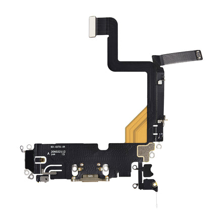 Replacement for iPhone 14 Pro USB Charging Flex Cable - Gold
