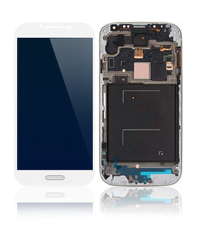 Replacement OLED Assembly With Frame Compatible For Samsung Galaxy S4 (I545 / L720 / R970) (Verizon & Sprint) (Refurbished) (White)