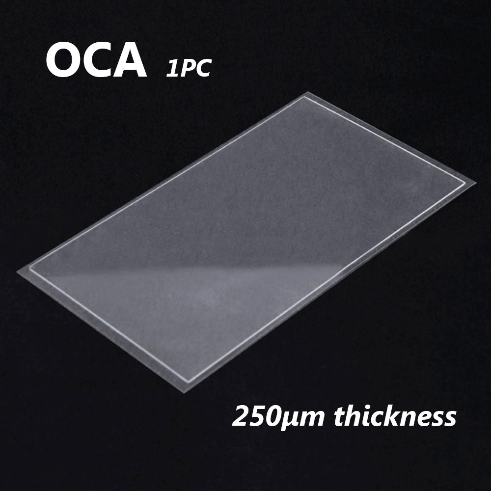 OCA OPTICAL CLEAR ADHESIVE FOR IPHONE 5/5S/5C LCD DIGITIZER, THICKNESS: 0.25MM