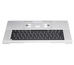 SILVER TOP CASE WITH KEYBOARD (FRENCH)  FOR MACBOOK PRO 13" W/ TOUCH BAR A1707 (LATE 2016 / MID 2017)