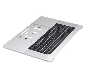 SILVER TOP CASE WITH KEYBOARD (FRENCH)  FOR MACBOOK PRO 13" W/ TOUCH BAR A1707 (LATE 2016 / MID 2017)