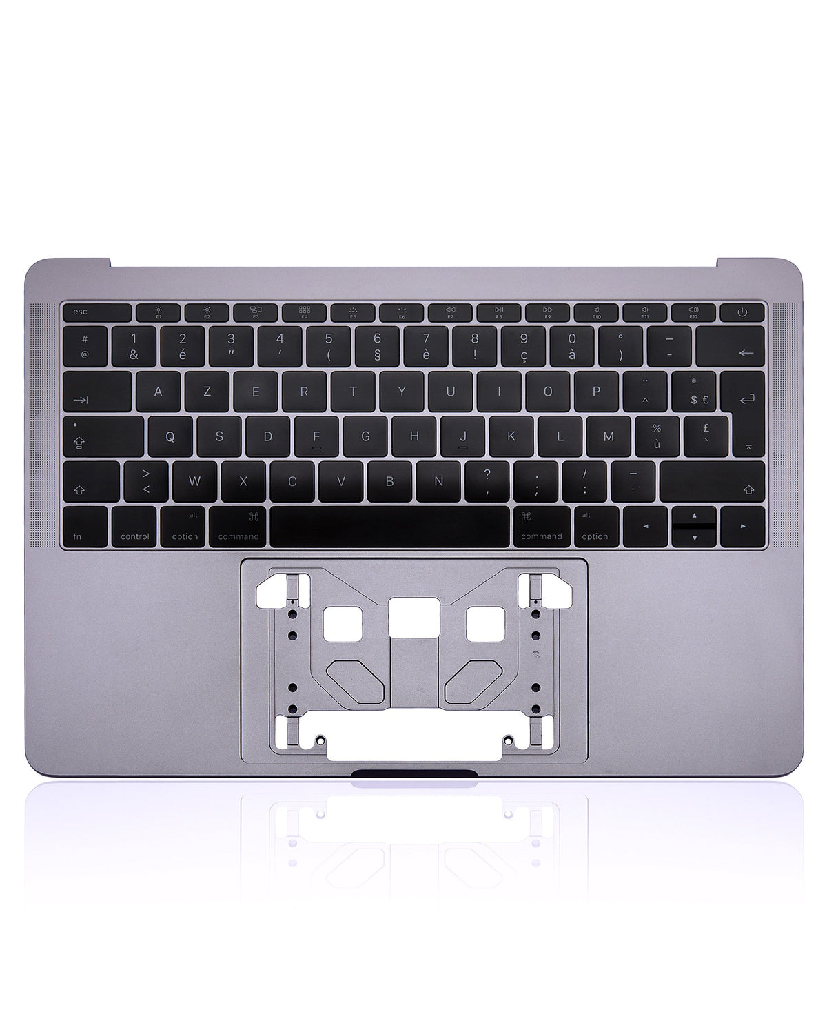 SPACE GRAY TOP CASE WITH FRENCH ENGLISH KEYBOARD FOR MACBOOK PRO 13" A1708 (LATE 2016-MID 2017)