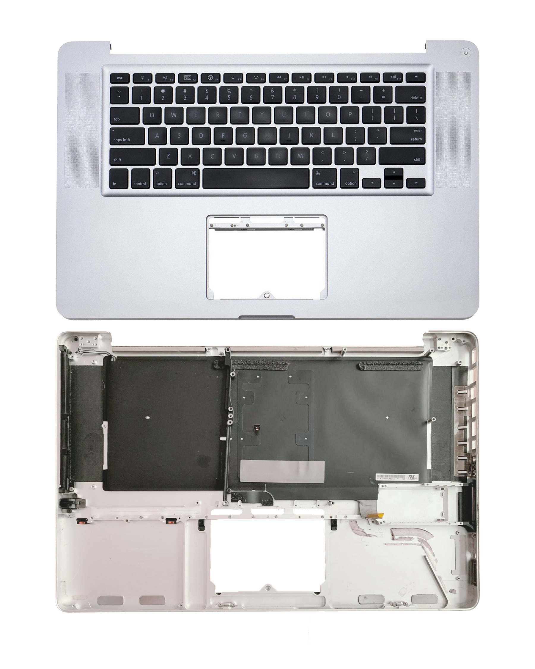 TOP CASE AND KEYBOARD (US ENGLISH) FOR MACBOOK PRO UNIBODY 15" A1286 (LATE 2008)