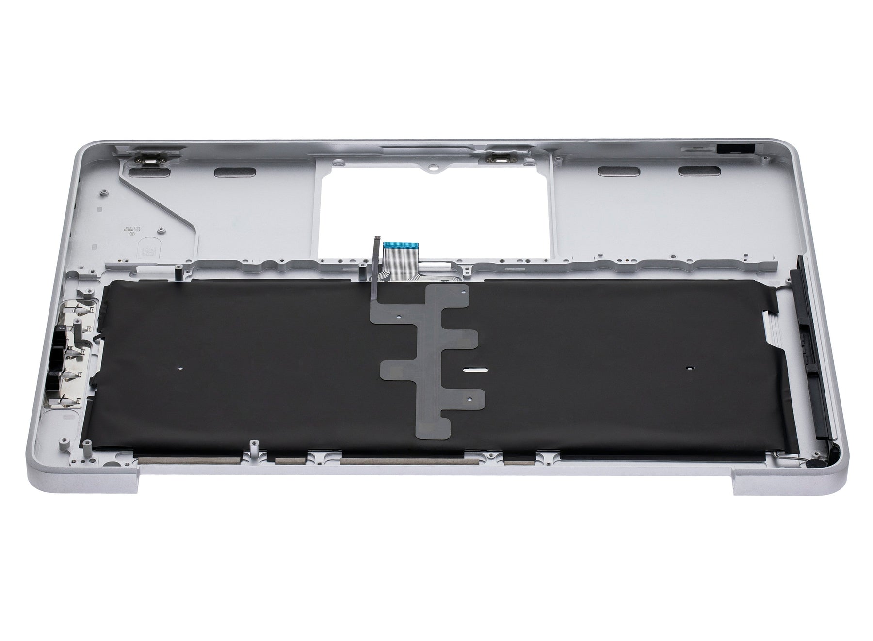 TOP CASE WITH KEYBOARD (US ENGLISH) FOR MACBOOK UNIBODY 13" A1278 (LATE 2008)  (USED OEM PULL: COSMETIC GRADE: NEW)