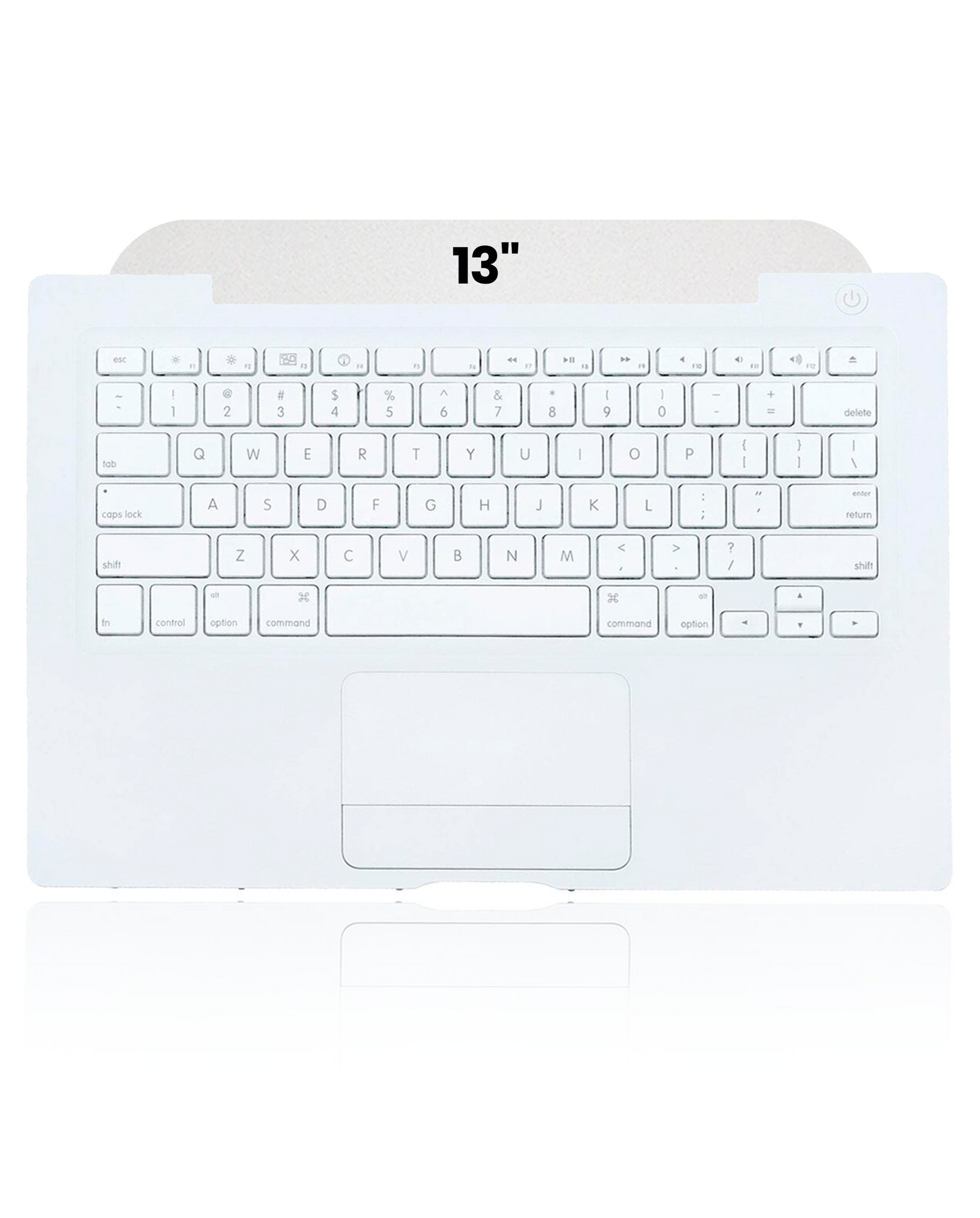 TOP CASE WITH KEYBOARD AND TRACKPAD COMPATIBLE FOR MACBOOK 13" A1181 (MID 2009 - LATE 2007) (US ENGLISH)