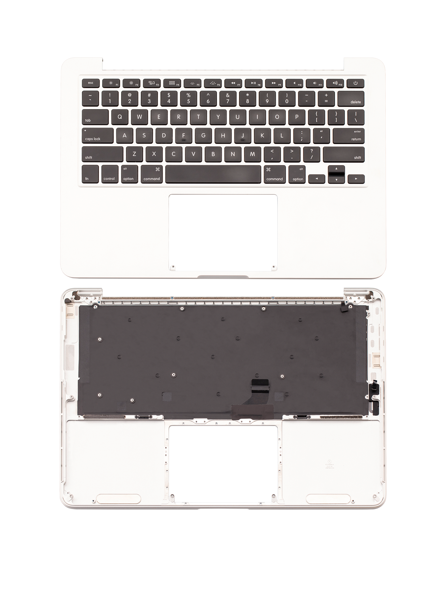 TOP CASE WITH KEYBOARD (US ENGLISH) FOR MACBOOK PRO 13" RETINA A1502  (EARLY 2015)  (USED OEM PULL: COSMETIC GRADE: NEW)