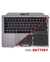 SPACE GREY)  TOP CASE ASSEMBLY WITH KEYBOARD AND BATTERY FOR MACBOOK PRO 13" M1 A2338 (LATE 2020)