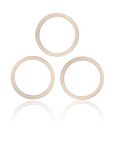 GOLD BACK CAMERA BEZEL RING ONLY (3 PIECES) FOR IPHONE 13 PRO /13 PRO MAX