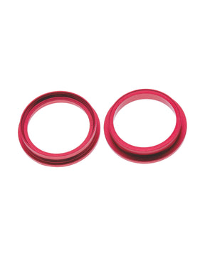 RED BACK CAMERA BEZEL RING ONLY (2 PIECES) FOR IPHONE 13 / 13 MINI