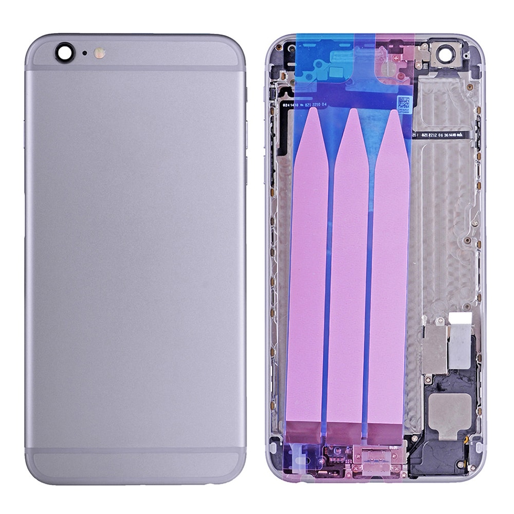 BACK COVER FULL ASSEMBLY FOR IPHONE 6 PLUS  - GRAY