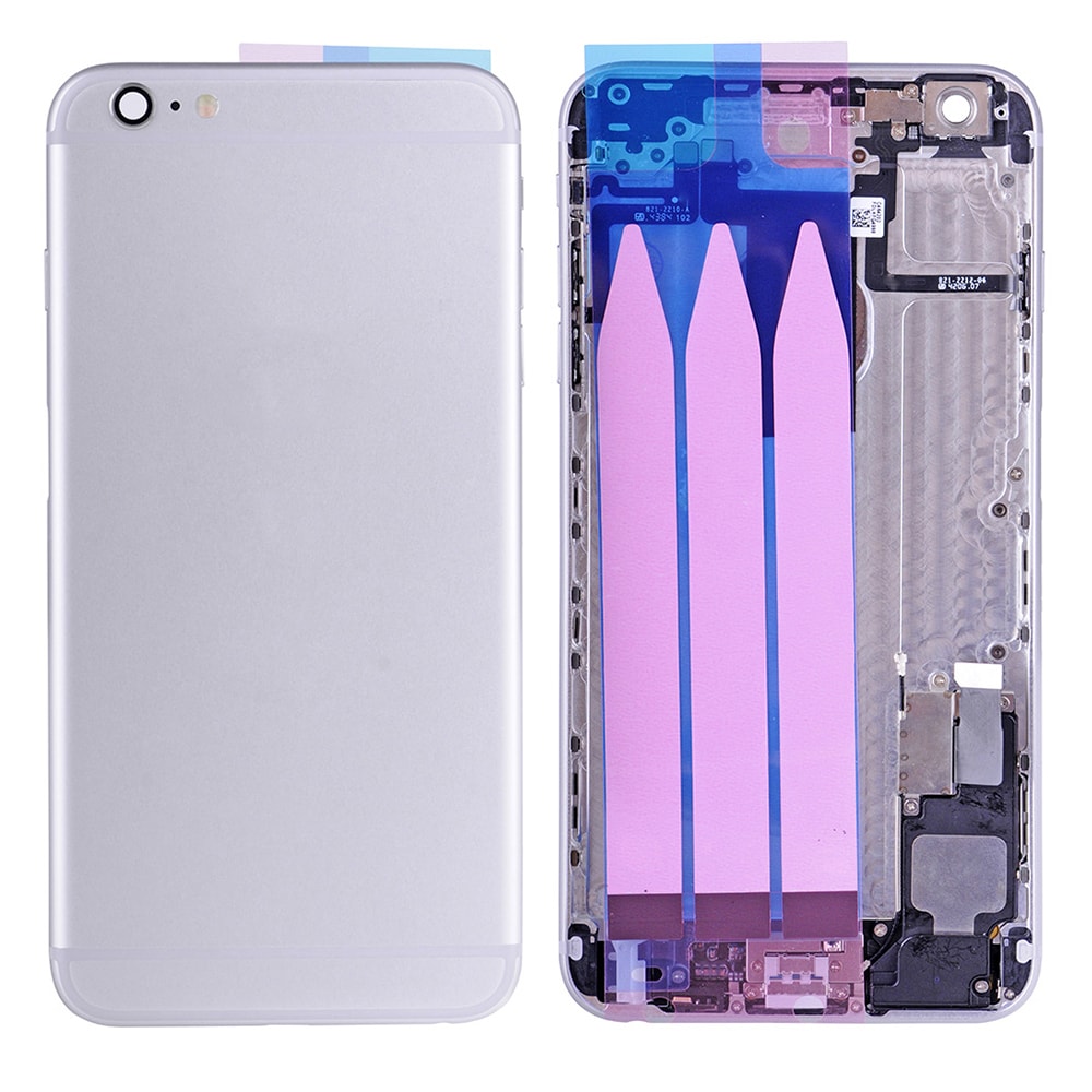 BACK COVER FULL ASSEMBLY FOR IPHONE 6 PLUS  - SILVER