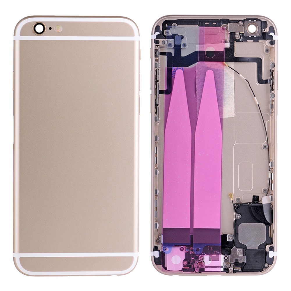 GOLD BACK COVER FULL ASSEMBLY FOR IPHONE 6S