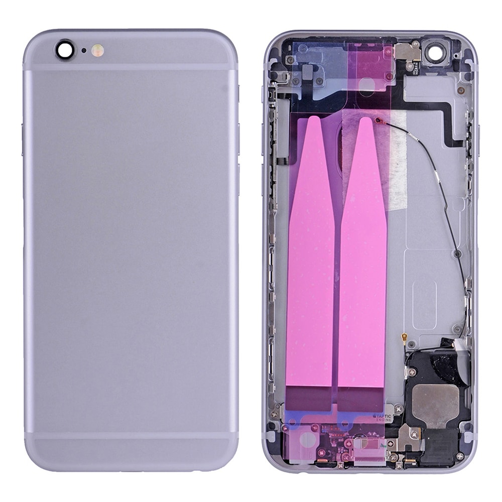 GREY BACK COVER FULL ASSEMBLY FOR IPHONE 6S