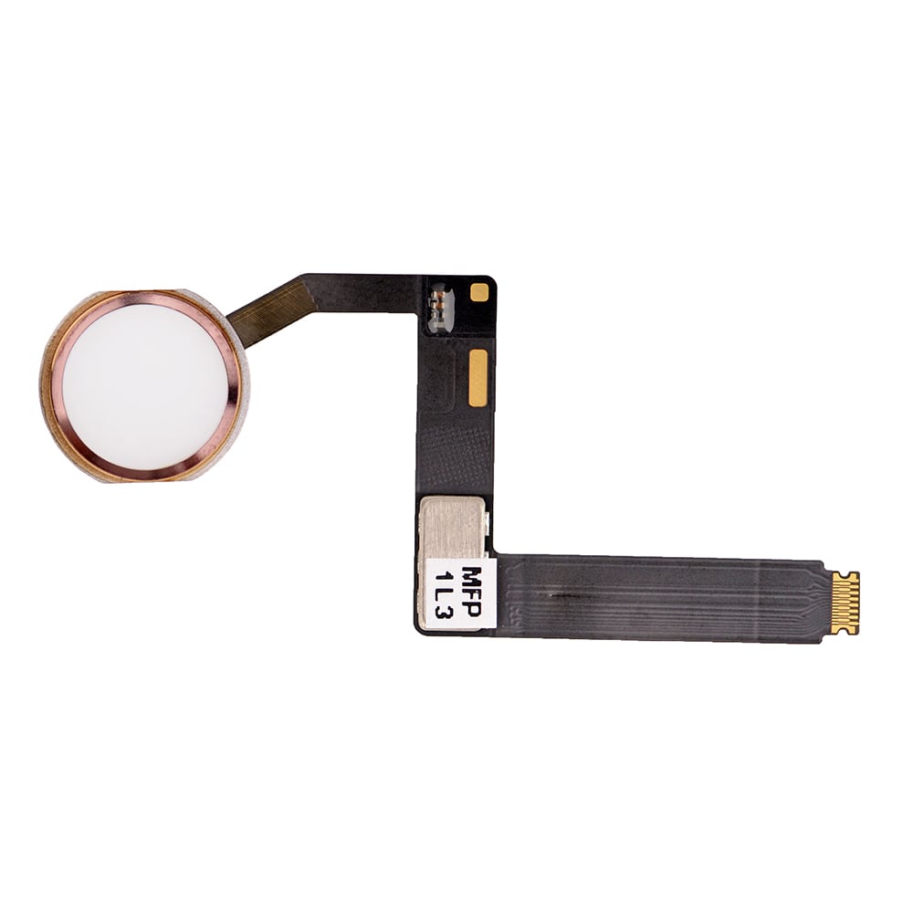 HOME BUTTON ASSEMBLY WITH FLEX CABLE RIBBON FOR IPAD PRO 9.7"  - ROSE