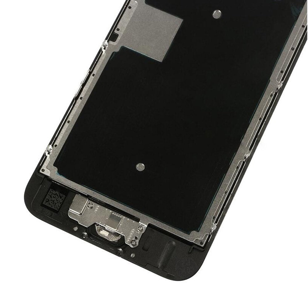 LCD SCREEN FULL ASSEMBLY WITH BLACK RING HOME BUTTON - BLACK FOR IPHONE 6S