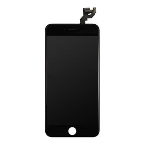 LCD SCREEN FULL ASSEMBLY WITHOUT HOME BUTTON - BLACK FOR IPHONE 6S PLUS