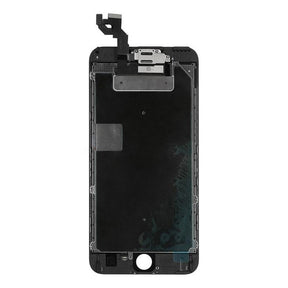 LCD SCREEN FULL ASSEMBLY WITHOUT HOME BUTTON - BLACK FOR IPHONE 6S PLUS