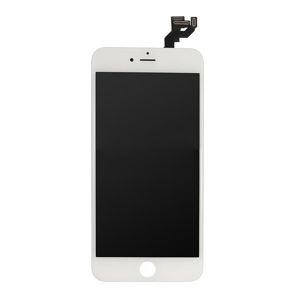 LCD SCREEN FULL ASSEMBLY WITHOUT HOME BUTTON - WHITE FOR IPHONE 6S PLUS