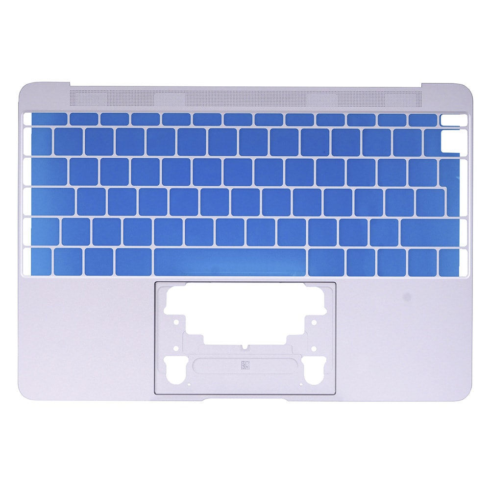 SILVER UPPER CASE (UK ENGLISH) FOR MACBOOK 12" RETINA A1534 (EARLY 2015)