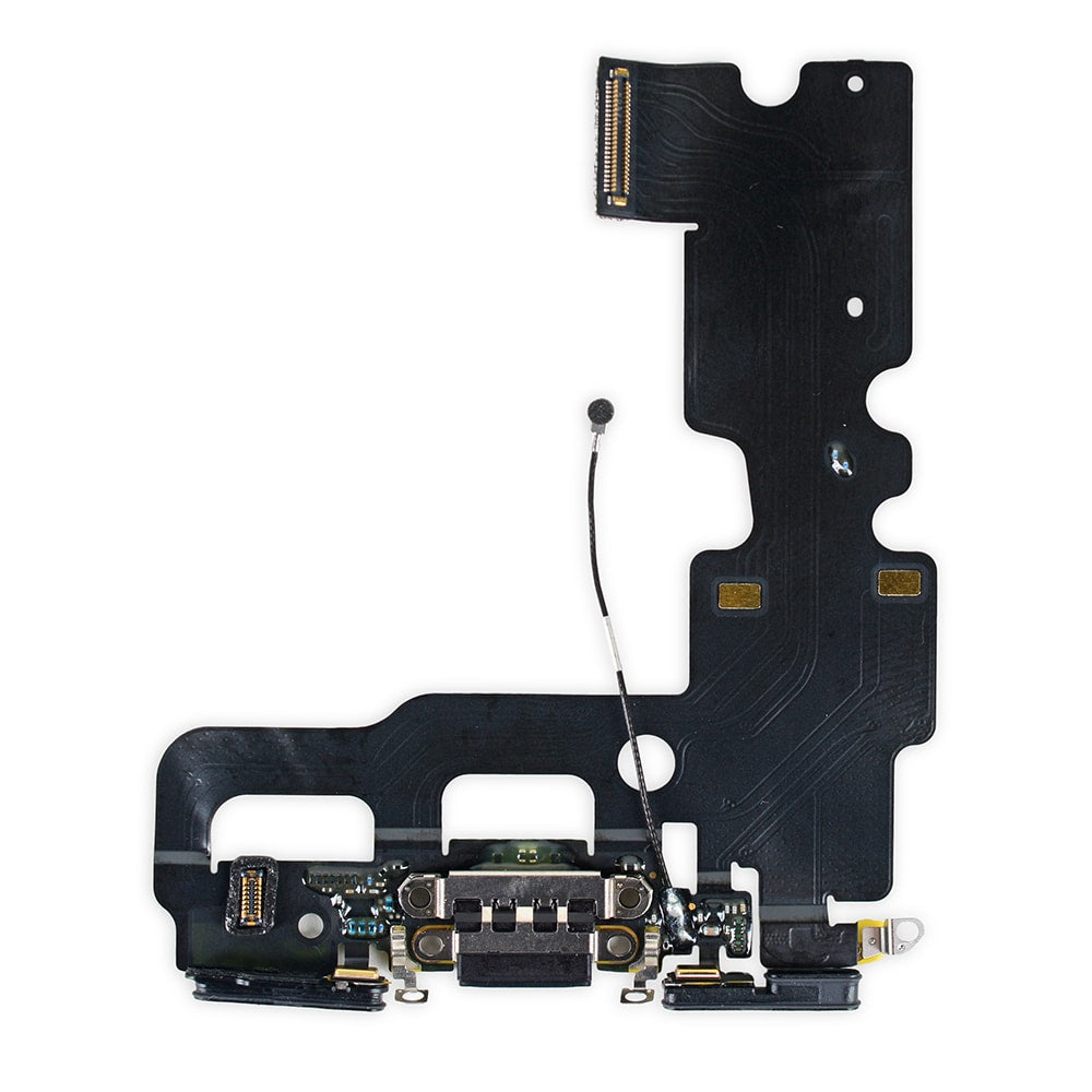 BLACK CHARGING CONNECTOR ASSEMBLY FOR IPHONE 7