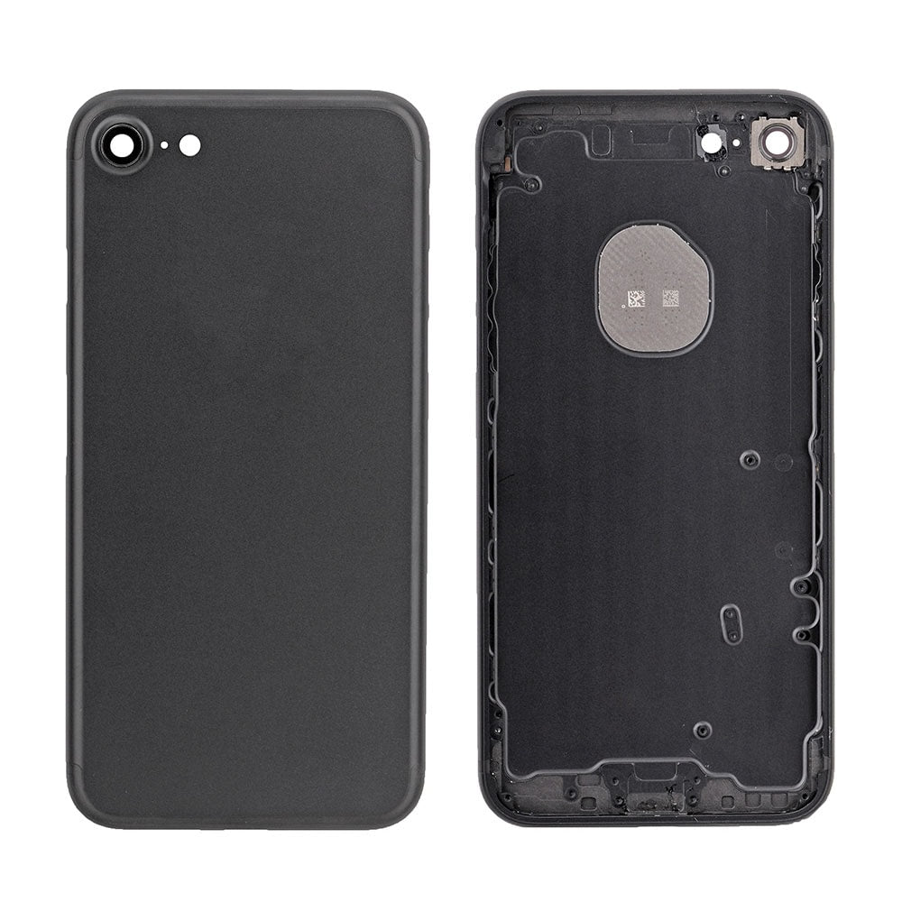 BLACK BACK COVER FOR IPHONE 7