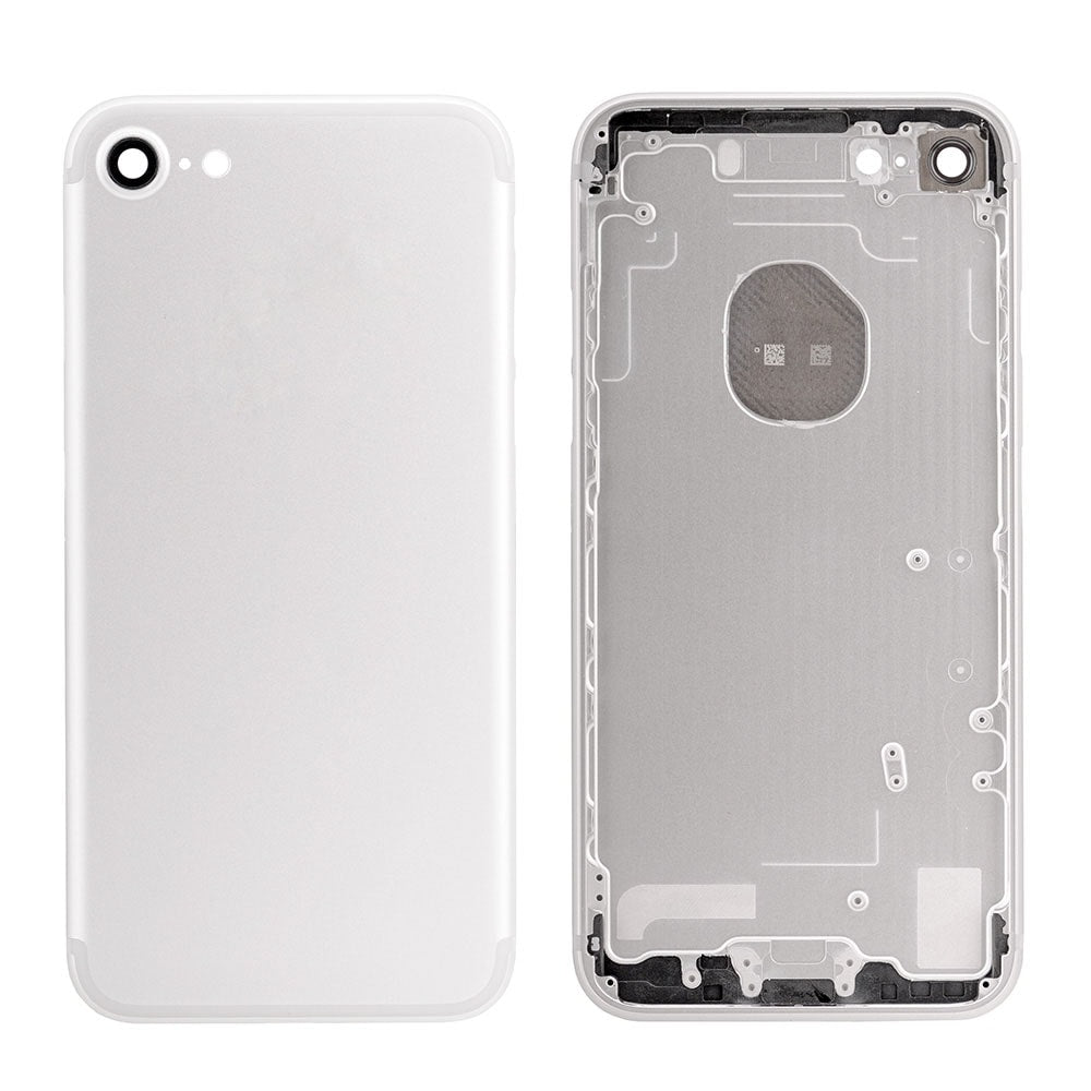 SILVER BACK COVER FOR IPHONE 7