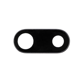 BLACK REAR CAMERA HOLDER WITH LENS  FOR IPHONE 7 PLUS