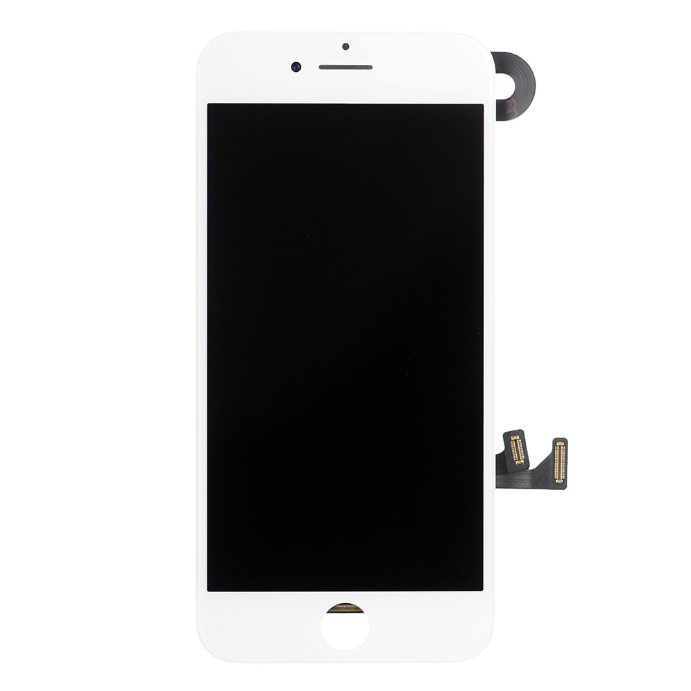 LCD SCREEN FULL ASSEMBLY WITHOUT HOME BUTTON - WHITE FOR IPHONE 7