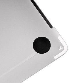 SILVER BOTTOM CASE FOR MACBOOK PRO 13" TOUCH A1706 (LATE 2016 - MID 2017)