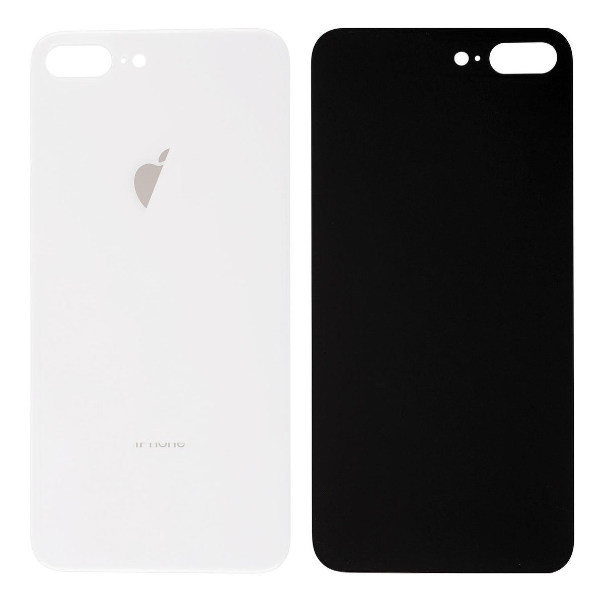 SILVER BACK COVER FOR IPHONE 8 PLUS
