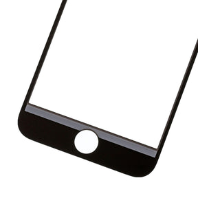 BLACK FRONT GLASS LENS  FOR IPHONE 8