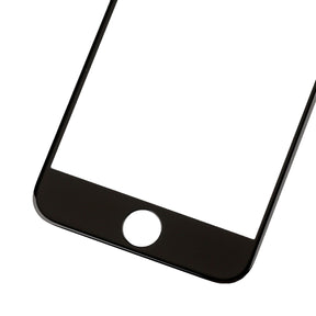 BLACK FRONT GLASS LENS  FOR IPHONE 8