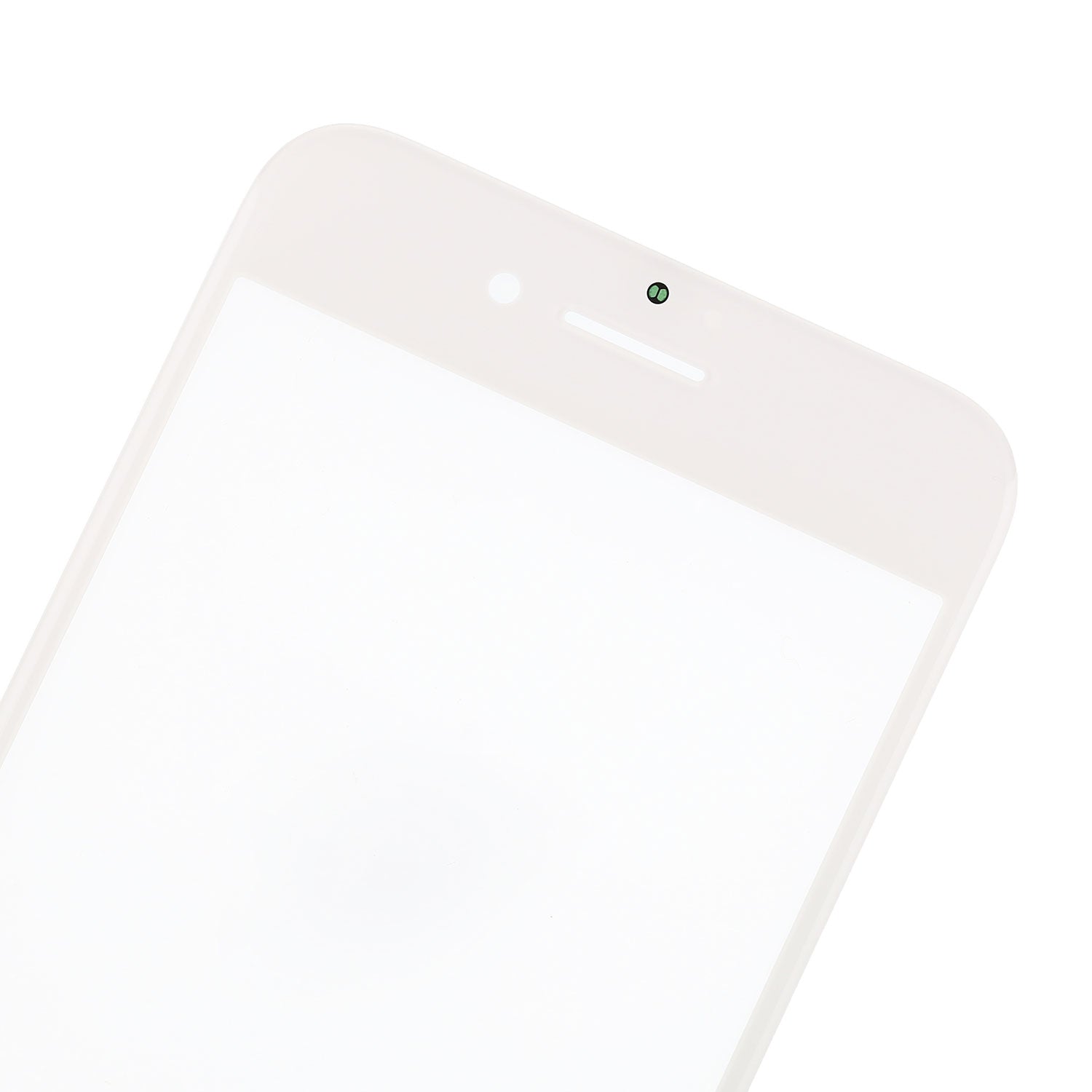 WHITE FRONT GLASS LENS  FOR IPHONE 8