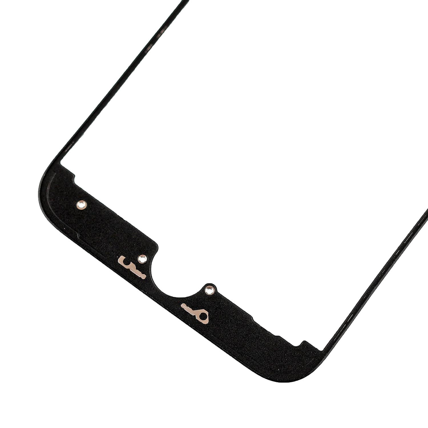 BLACK FRONT SUPPORTING FRAME  FOR IPHONE 8