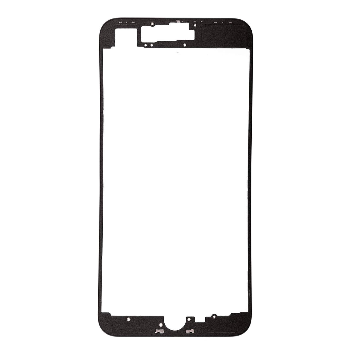 BLACK FRONT SUPPORTING FRAME FOR IPHONE 8 PLUS
