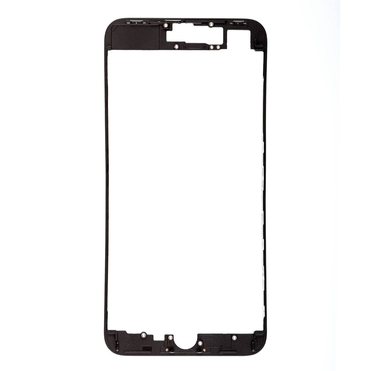 BLACK FRONT SUPPORTING FRAME FOR IPHONE 8 PLUS