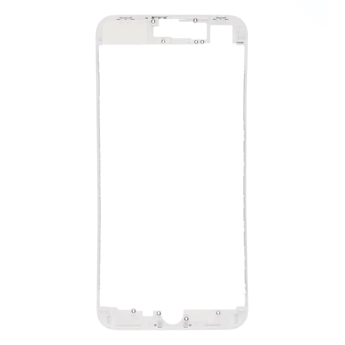 WHITE FRONT SUPPORTING FRAME FOR IPHONE 8 PLUS