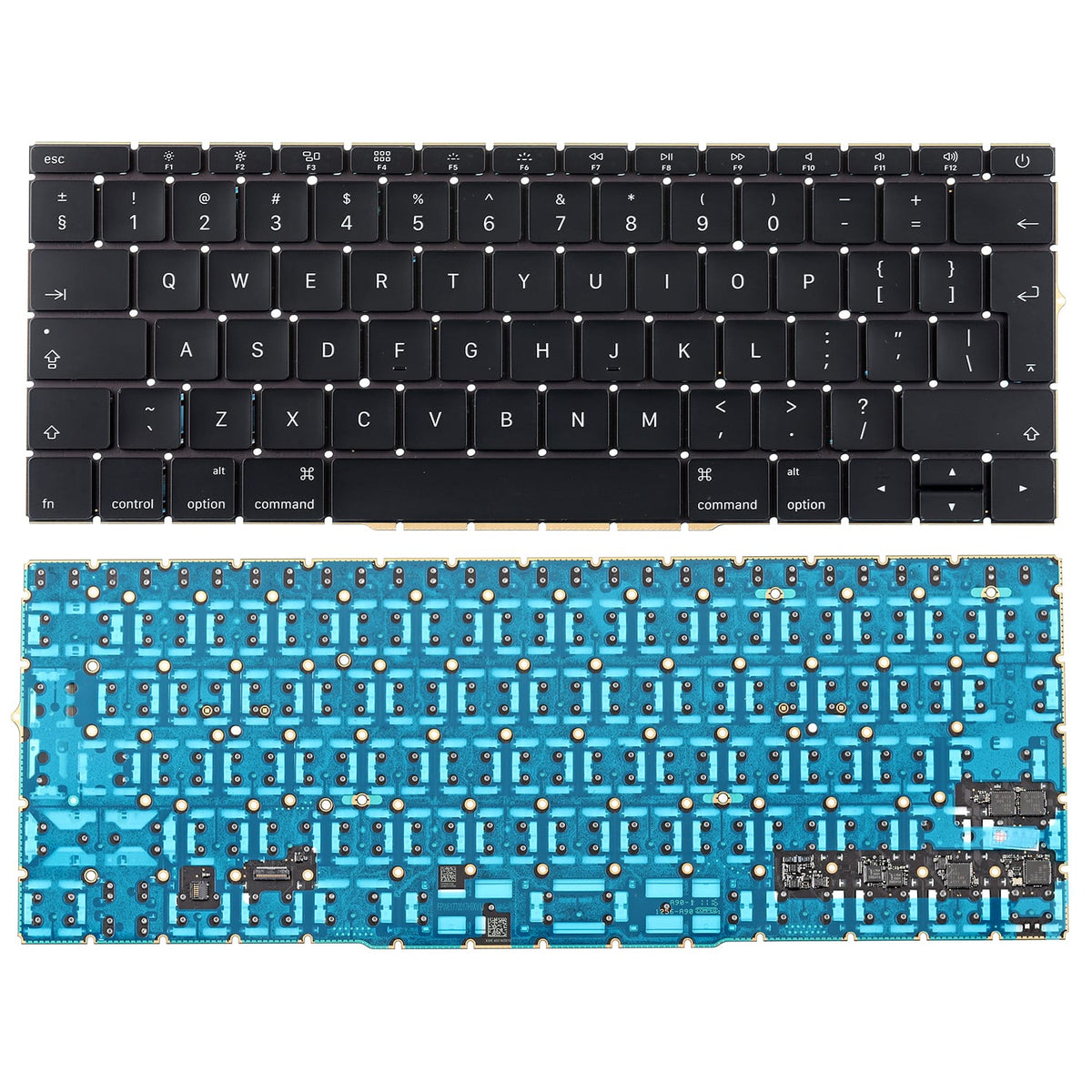 KEYBOARD(UK ENGLISH) FOR MACBOOK PRO 13" A1708 (LATE 2016 - MID 2017)