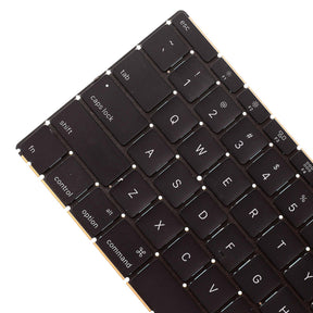 KEYBOARD WITH BACKLIGHT (US ENGLISH) FOR MACBOOK 12" RETINA A1534 EARLY 2016 -MID 2017