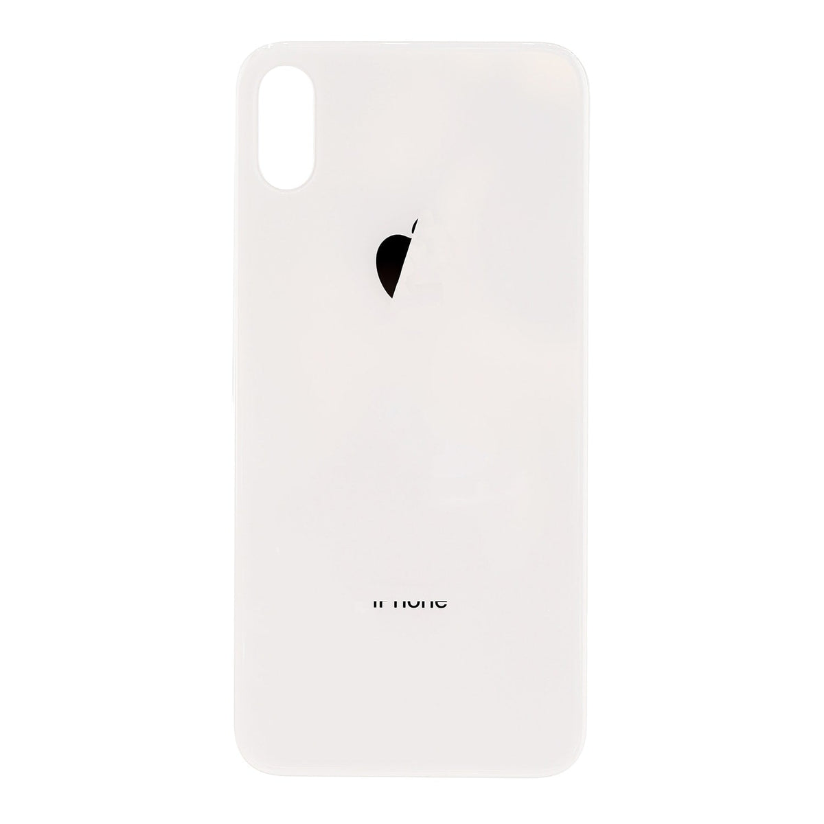 SILVER BACK COVER  FOR IPHONE X