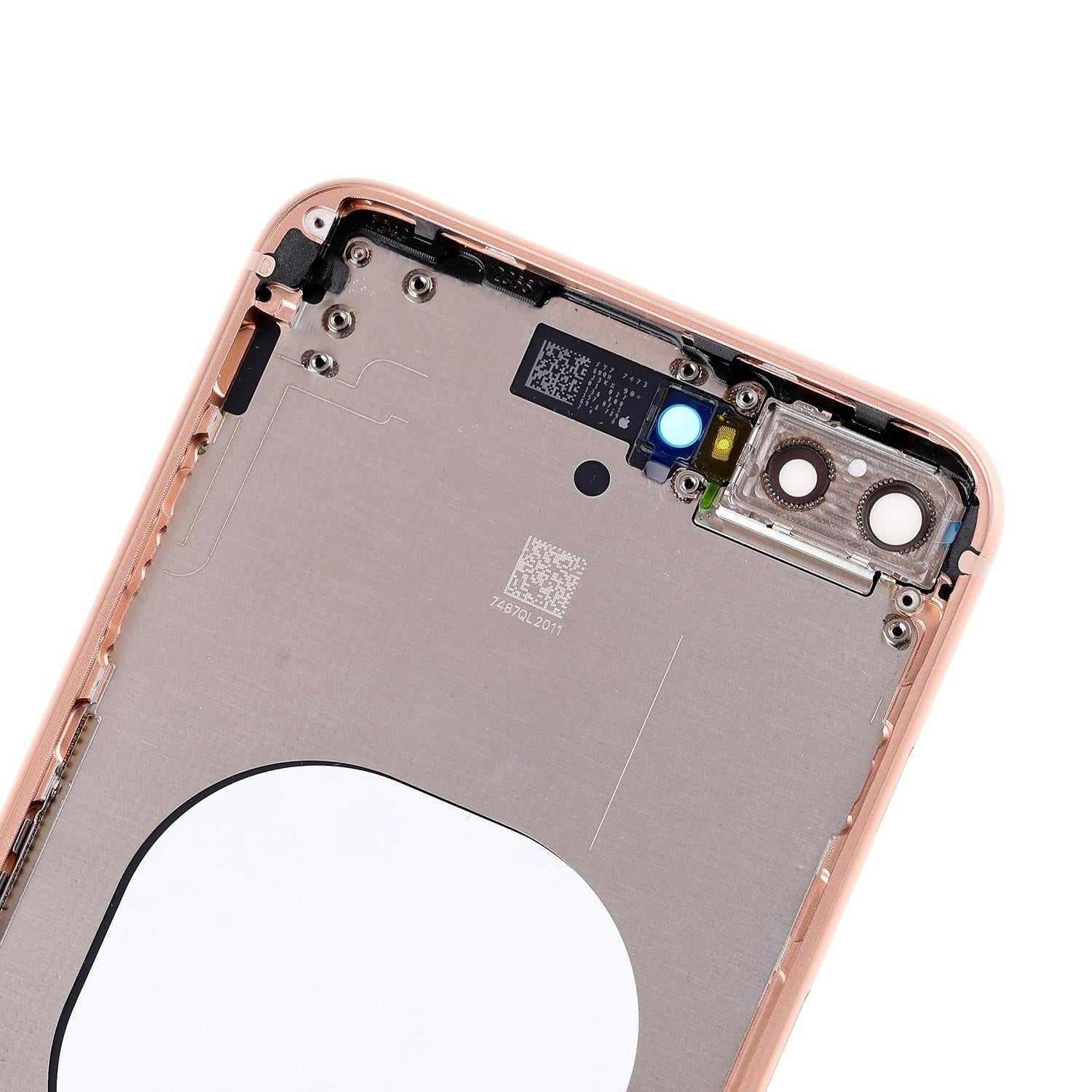 GOLD BACK COVER WITH FRAME ASSEMBLY FOR IPHONE 8 PLUS