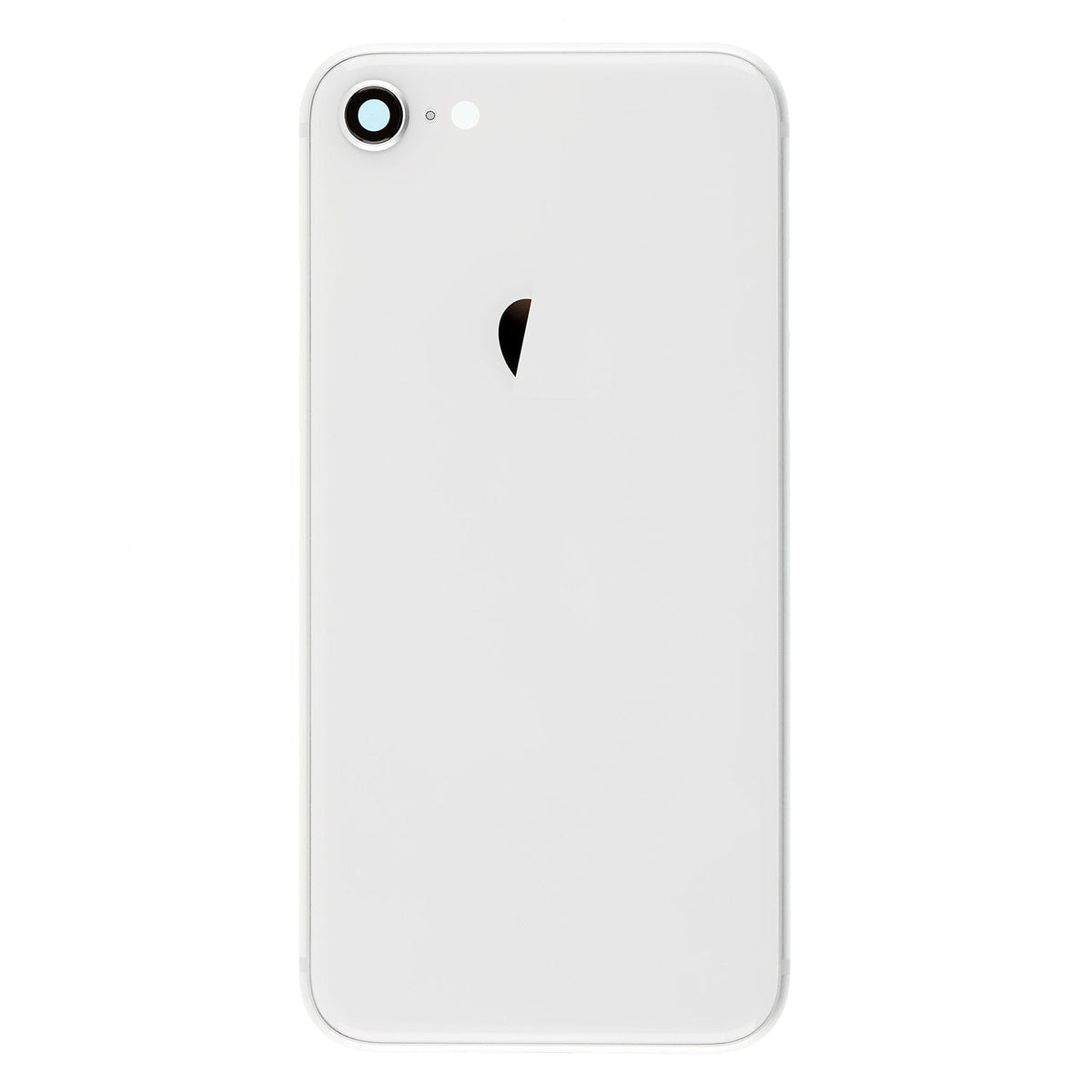 SILVER BACK COVER WITH FRAME ASSEMBLY FOR IPHONE 8