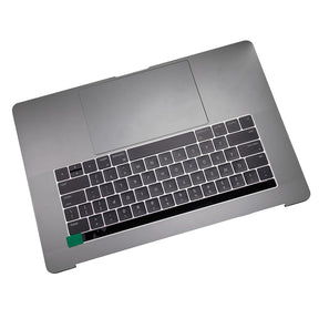 TOP CASE WITH US ENGLISH KEYBOARD FOR MACBOOK PRO 15" TOUCH A1707 (LATE 2016-MID 2017) - SPACE GRAY